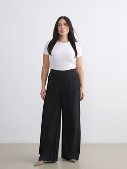 Loose Fit Geni? Pa?a Kad?n Pantolon