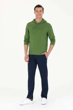 U. S. Polo Assn Мужская зеленая толстовка с капюшоном - U.s. polo assn фото 18