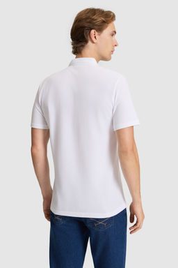 Erkek Beyaz Regular Fit Hakim Yaka TiЕГrt - U.s. polo assn фото 5
