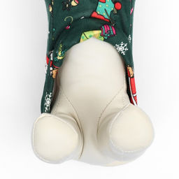 Кофта новогодняя для животных Подарки, размер M, зеленый (ДС 30, ОШ 26, ОГ 38 см) - Simaland фото 6