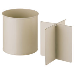 ПОДСТАВКА AGNESS ПОД КУХОННЫЕ ПРИБОРЫ, 14*15 СМ, ЦВЕТ: IVORY  фото 3