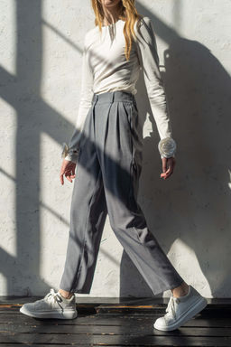 Брюки Орни (светло-серый) - Nadi bordo фото 5