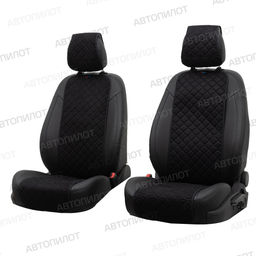 Алькантара Ромб - Модель №1 (комплект из 2 шт)