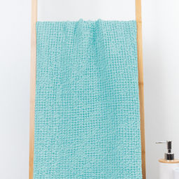 Полотенце 23С68-ШР/у./р. 75*130 "Зефир" цв. 700 рис. 415 светло-бирюзовый