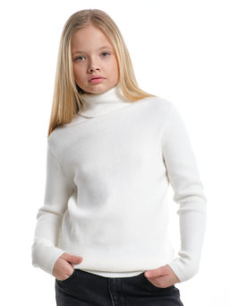 Джемпер (водолазка) лапша 33-12246 темно серый - Mini maxi фото 8