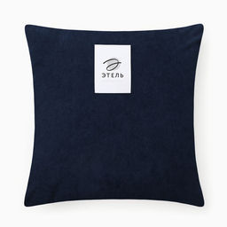 Чехол на подушку Этель Diamond 43*43см, цв. синий  фото 5