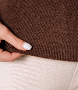 Водолазка #КТ801 (16), шоколадный