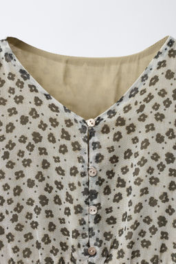 FLORAL PRINT DRESS - Zara фото 3