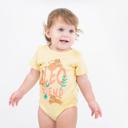 CRB wear/CWNG 40029-30-299 Боди для девочки, светло-желтый/Ex.Cherubino