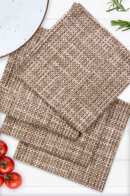 Набор салфеток из рогожки 4 шт Happy Fox Home  фото 15