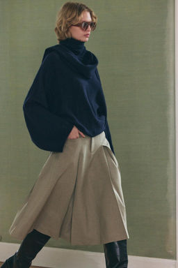 WOOL SCARF SWEATER - Zara фото 4