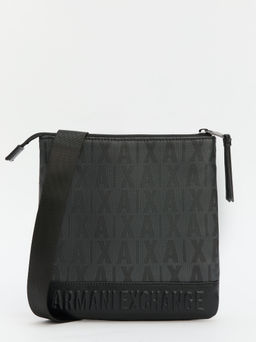 Мужская сумка через плечо ARMANI EXCHANGE Артикул 4081486, темно-серый