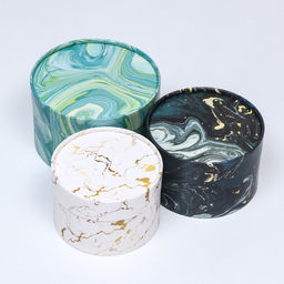 Набор шляпных коробок 3 в 1 «Тонкие грани», 16×10.14×9.13×8.5 см