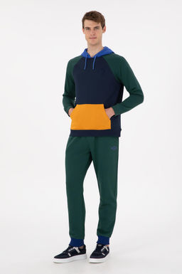 Мужские темно-зеленые спортивные штаны Неожиданная скидка в корзине