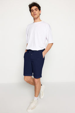 TRENDYOL MAN Gri Regular/Normal Kesim Orta Boy Lastik Belli Bagc?kl? Duble Paca Sort TMNSS21SR0046 - Trendyolmilla фото 7