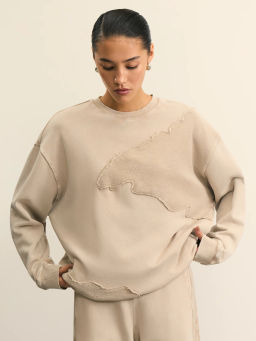 Свитшот с абстрактным рисунком / Zarina