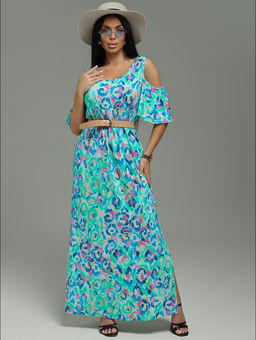 Ялта платье женское (бирюза)