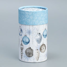 Коробка новогодняя подарочная «С Новым годом», 8×14.5 см