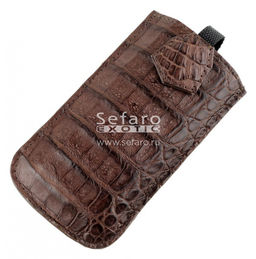 Чехол для iPhone из кожи крокодила