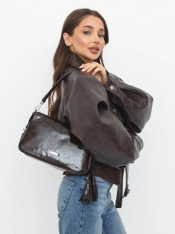 Сумка 98503 coffee Velina Fabbiana-Safenta