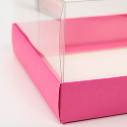 Цена за 5 шт. Коробка кондитерская, упаковка, «Фуксия» , 22 х 8 х 13,5 см