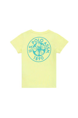 U. S. Polo Assn Детская светло-желтая футболка с круглым вырезом - U.s. polo assn фото 11