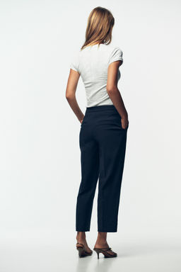 TROUSERS WITH VENT ON THE HEM - Zara фото 5