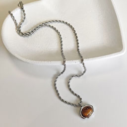 Колье "ТИГРОВЫЙ ГЛАЗ"