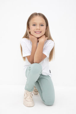 Crockid _ КР 400450/голубой прибой к433 брюки для дев  фото 5