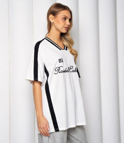 Футболка #КТ1715, белый - Dommod фото 2