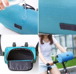 Органайзер-сумка на руль ВЕЛО голубая (1088-1) - Мой органайзер фото 4