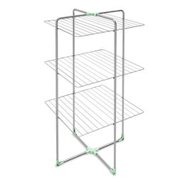 Сушилка для белья напольная вертикальная (БЕЛАЯ) (70*70*1310) арт. СБВ1/Б