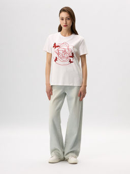 Футболка женская 12521-42036 white