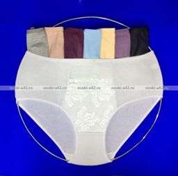 Цена за 12 шт. Трусы женские Yi Xin Da большие размеры арт. 85506