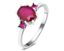 Кольцо, рубин корунд , нанорубин, SL-RIC105