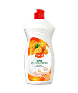 Гель для мытья посуды, Аромат Лайм и мята, 0,45л - Vitano фото 7