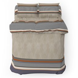 Пододеяльник на пуговицах Евро Макси Римини 240х215см, бязь Комфорт 121г/м2, хлопок 100%, упаковка классическая ПВХ 28х41см, Домашняя мода (Россия)