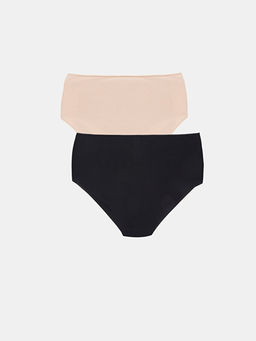 Y?ksek Bel Dantel Detayl? Klasik K?lot 2li Paket - Waikiki фото 2
