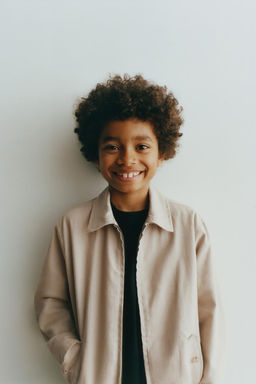 LINEN BLEND BOMBER JACKET