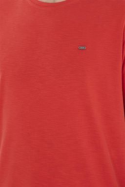 Мужская красная базовая футболка - U.s. polo assn фото 7