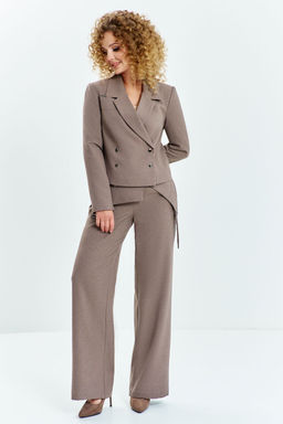 Костюм Euro Moda 631 бежевый