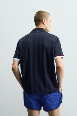 CAMISA POLO FLUIDO RELAXED FIT / Marr?n - Zara фото 3