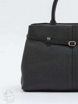 Сумка женская кожаная 8018-2S black Velina Fabbiano-Safenta