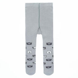 Колготки Крошка Я "Мишка", серый, рост 86-92 см