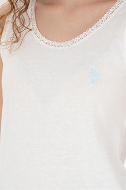 Женский белый пижамный комплект Неожиданная скидка в корзине - U.s. polo assn фото 7