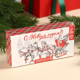 Растворимый кофе «С Новым годом», 100 г (5 шт. х 20 г).