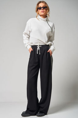 Костюм LAIKONY 483 белый+ черный