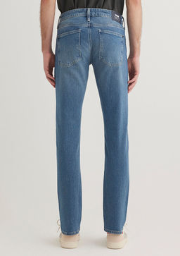 Jake Classic Denim Golgeli Indigo Mavisi Jean Pantolon фото 4