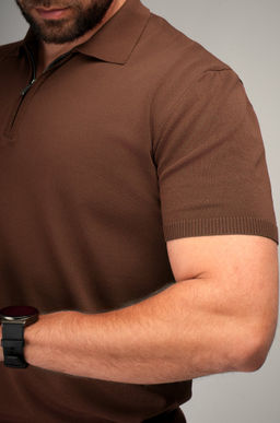 Мужская футболка-поло из вязаного трикотажа Happyfox - Happy fox фото 6