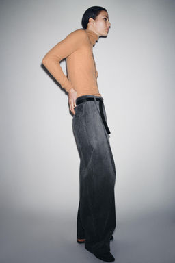 ZW COLLECTION CORDUROY TROUSERS WITH DARTS - Zara фото 4